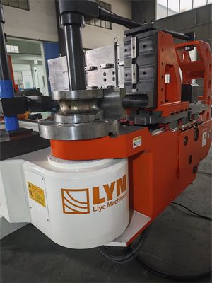 DW130CNC10A3S-T 自動 CNC パイプチューブ屈曲機 5.5 インチ パイプ屈曲機 10 軸 プッシュ屈曲